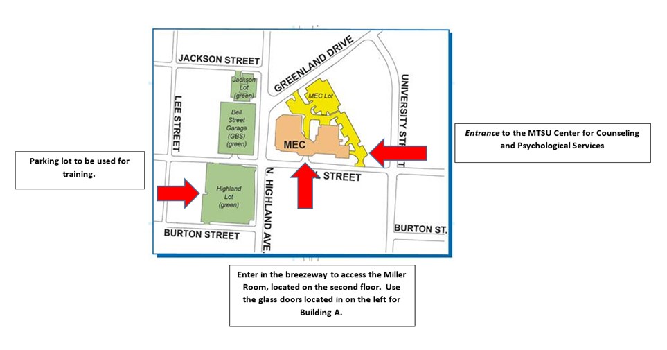 Miller Center map